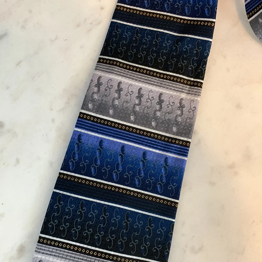 Carlos Devenezia Multicolored Silk Tie
